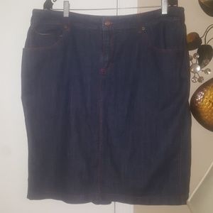 Jean skirt